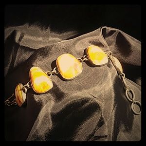 Natural Petrified  Bracelet